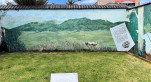 BUSH LIFE IN TASMANIA MURAL LEFT