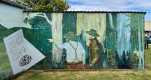BUSH LIFE IN TASMANIA MURAL  RIGHT