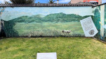 BUSH LIFE IN TASMANIA MURAL LEFT