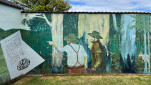 BUSH LIFE IN TASMANIA MURAL  RIGHT