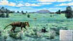TIGERS LAST HUNT MURAL
